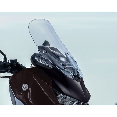 Electrically adjustable screen